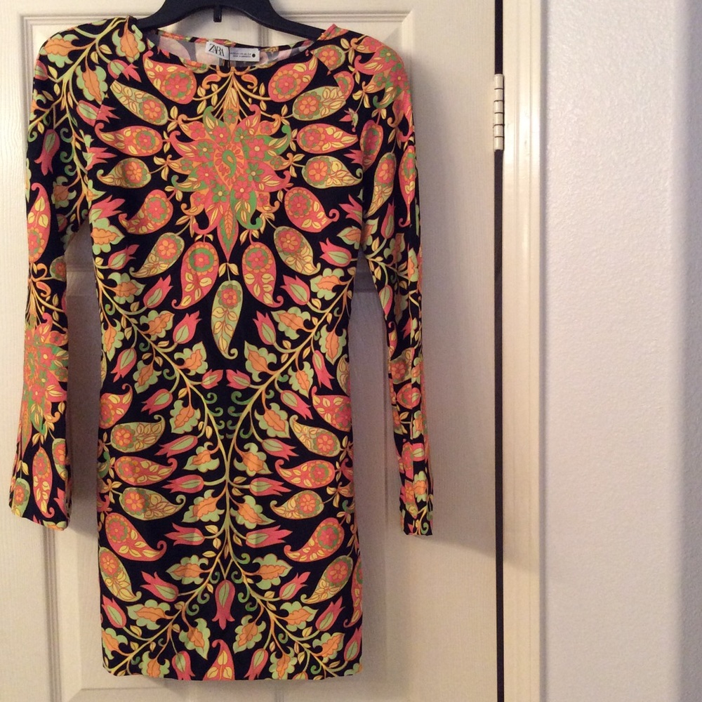 “NWT” Multicolored Dress by Zara